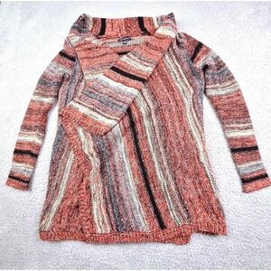 American Eagle Outfitters Cardigan Womens Small Stripe Knit Sweater Cozy Boho